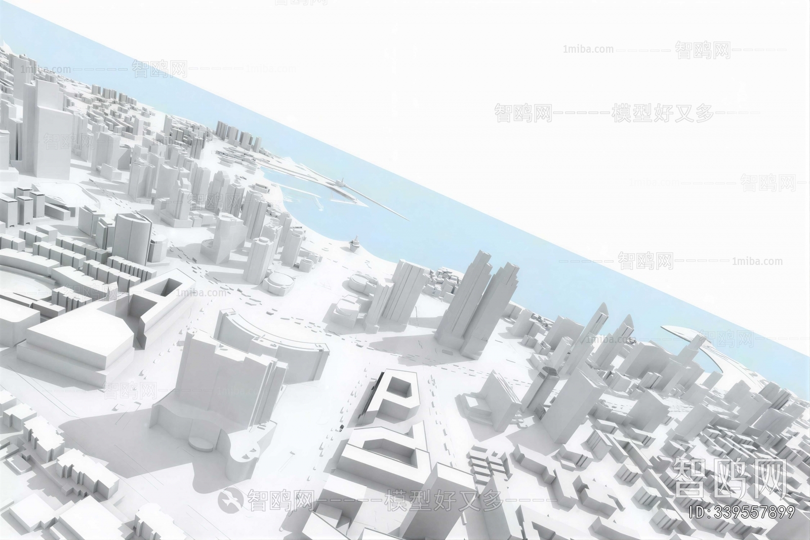 Modern Architectural Bird's-eye View Planning