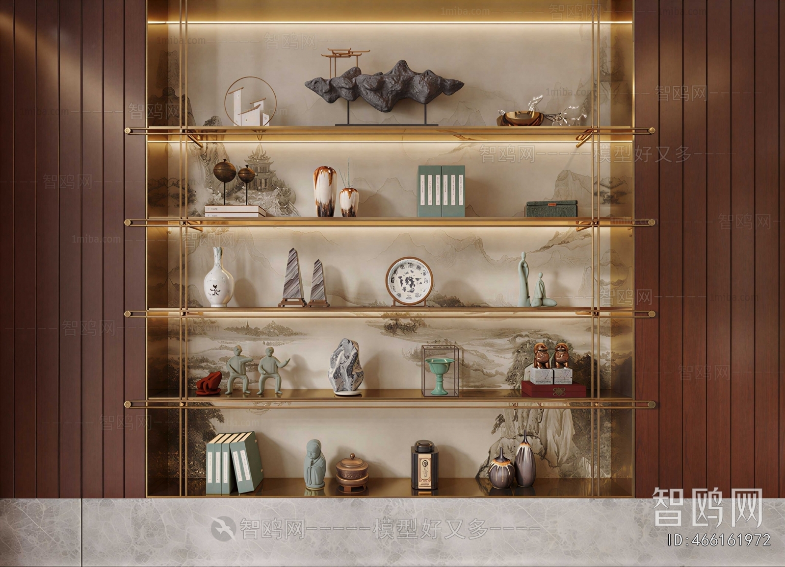 New Chinese Style Decorative Set