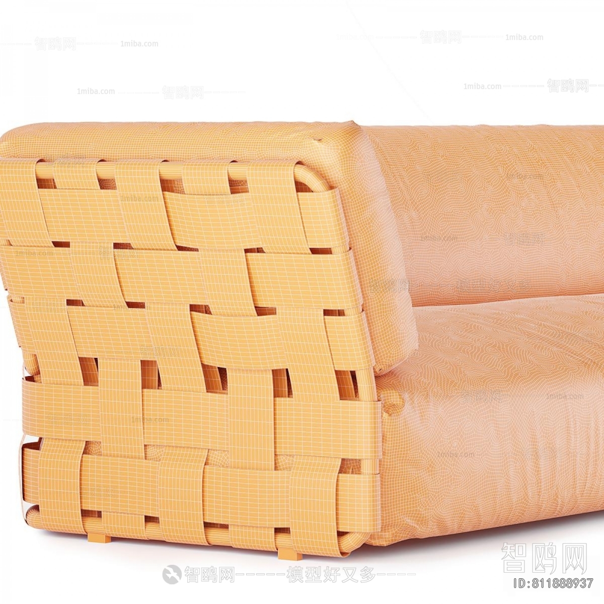Modern Three-seat Sofa
