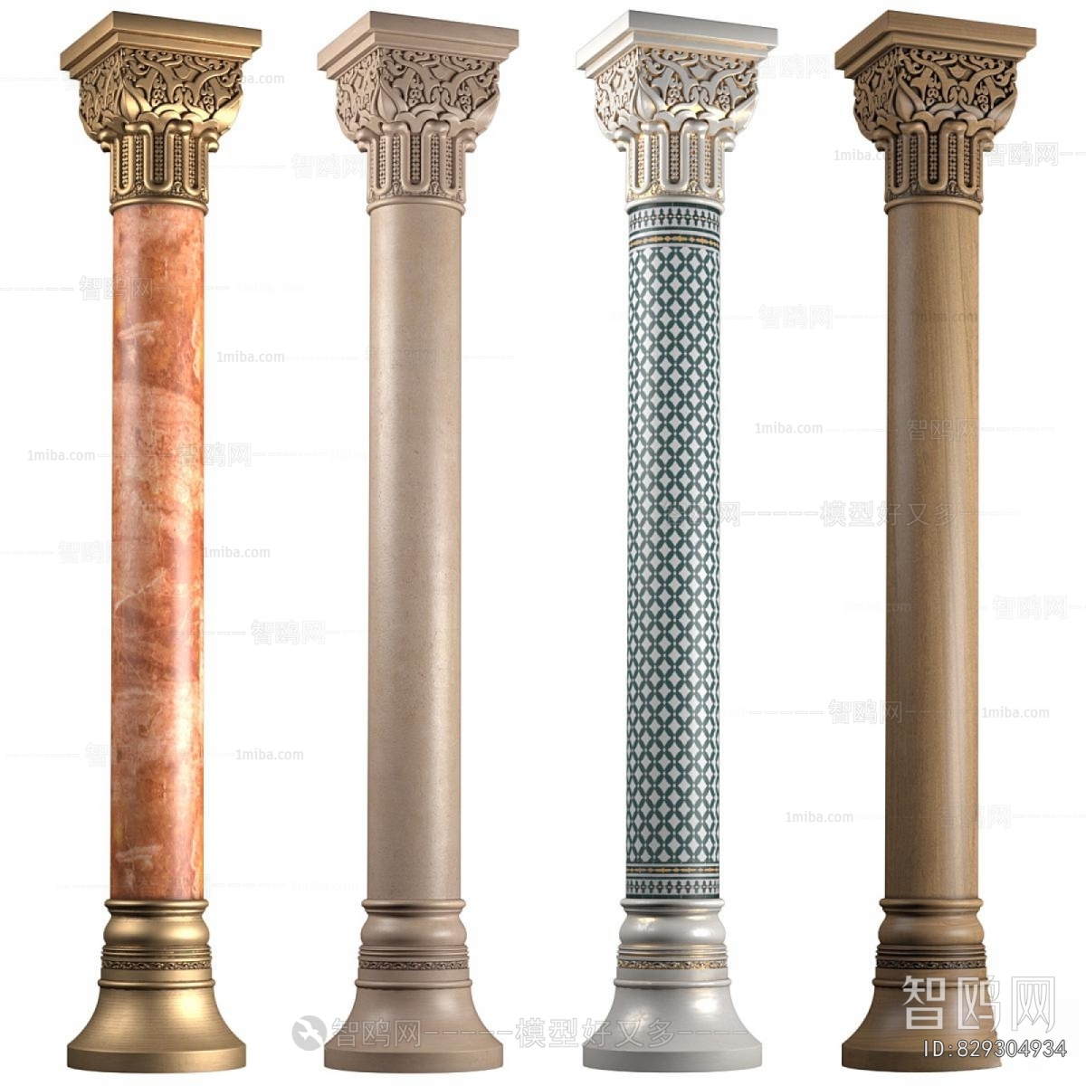 European Style Roman Pillar