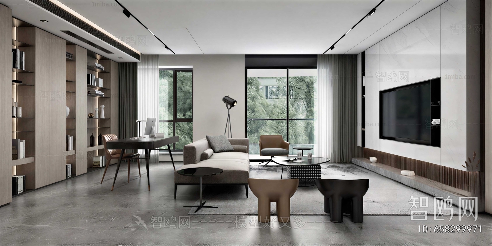 Modern A Living Room