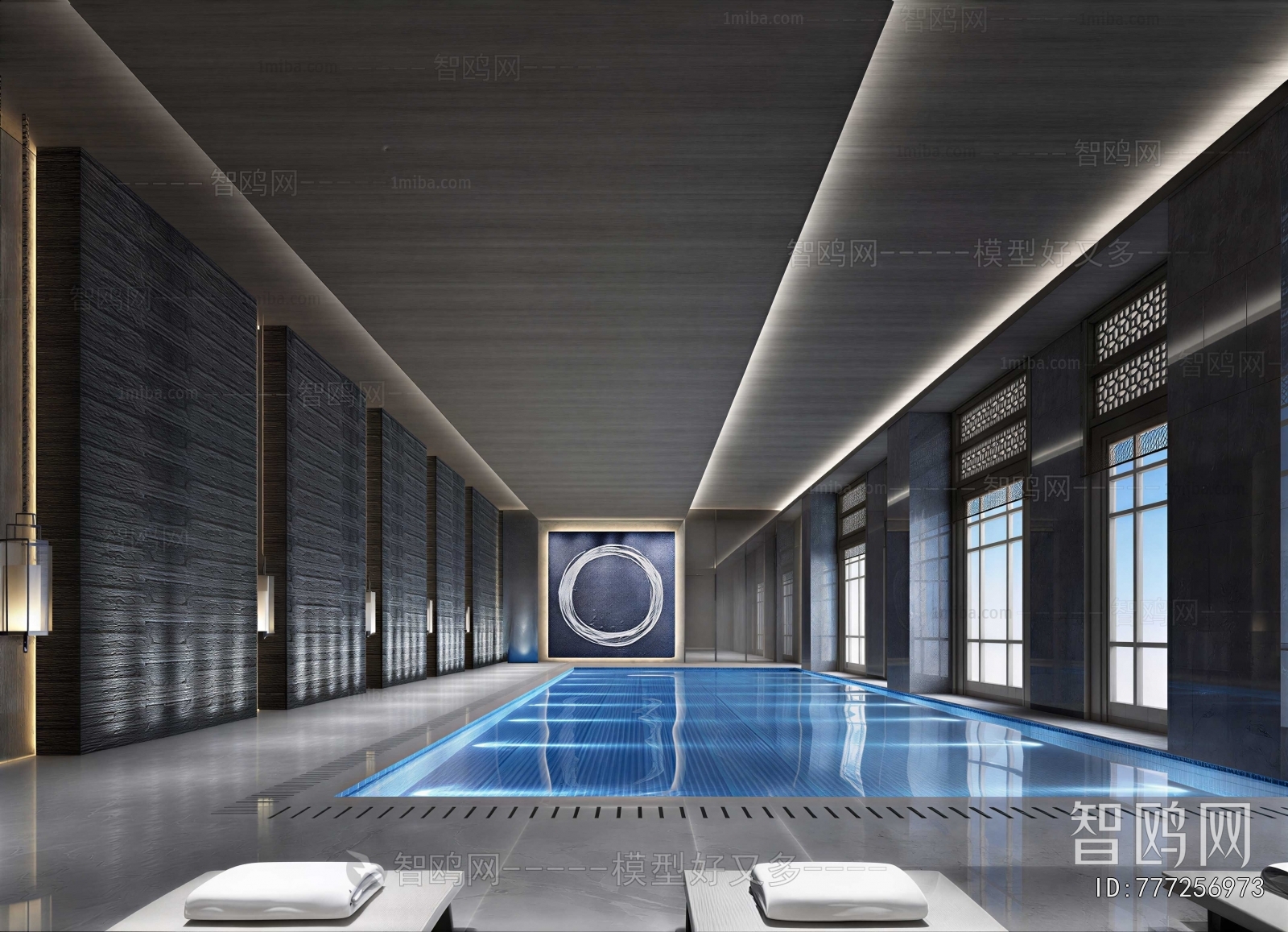 New Chinese Style Natatorium