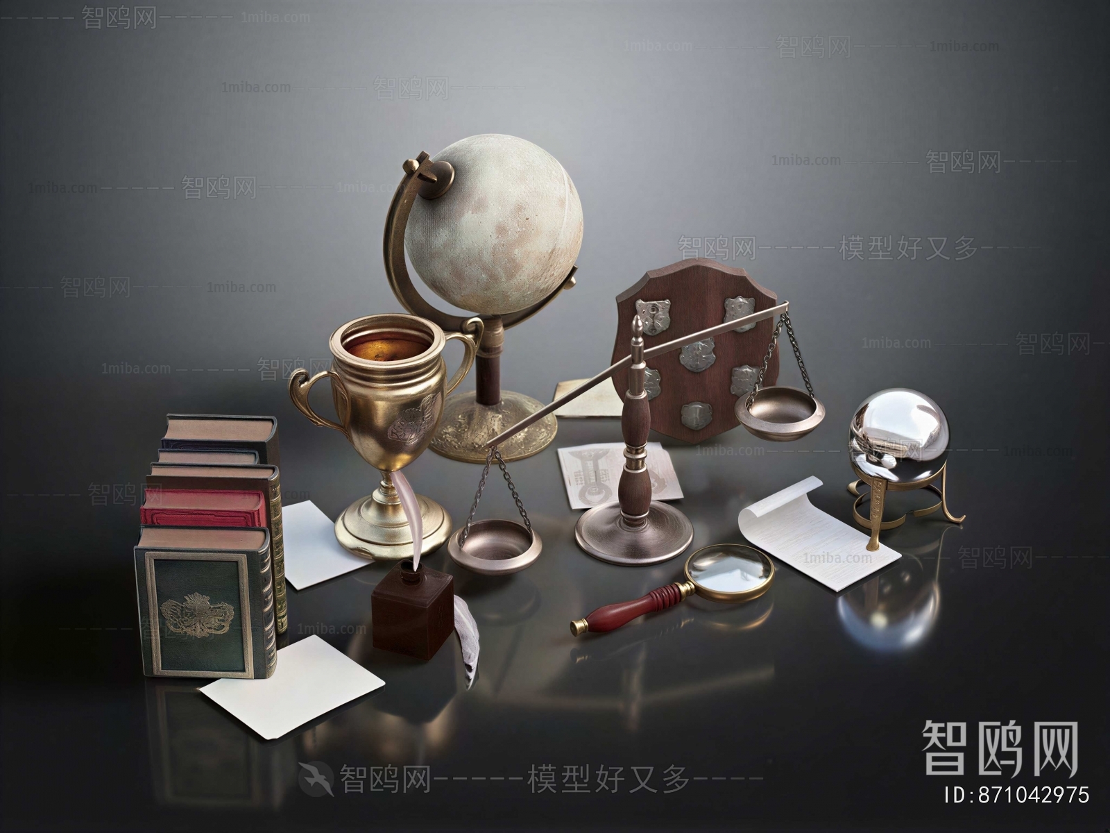 Retro Style Decorative Set