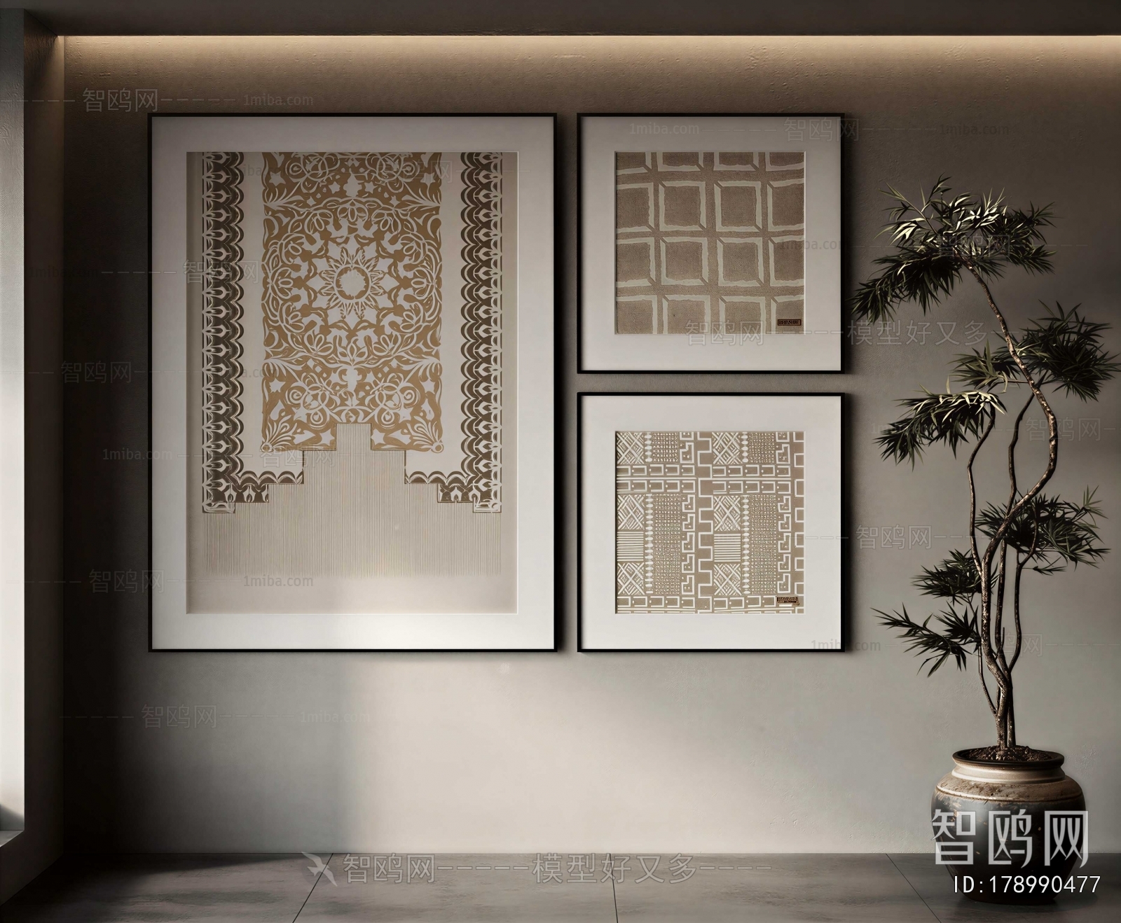 Wabi-sabi Style Painting