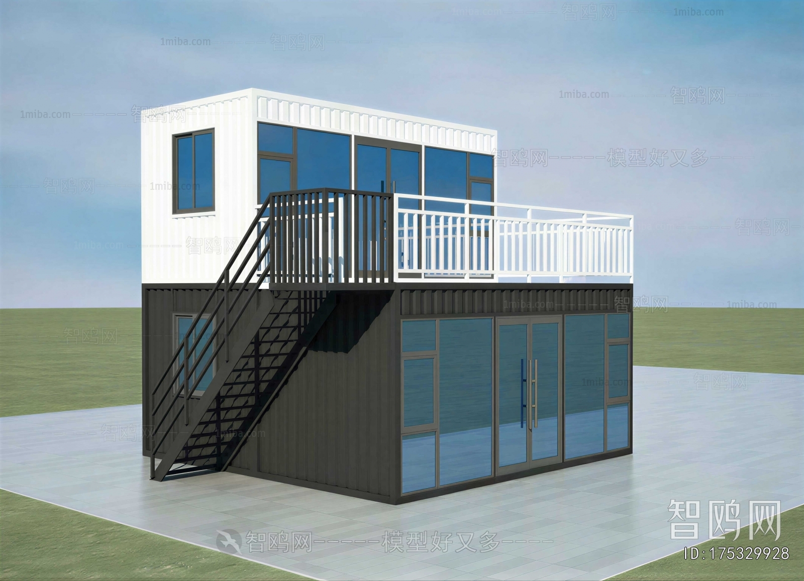 Industrial Style Appearance Of Commercial Building