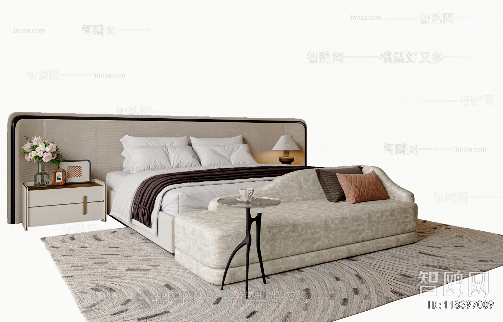 Modern Double Bed