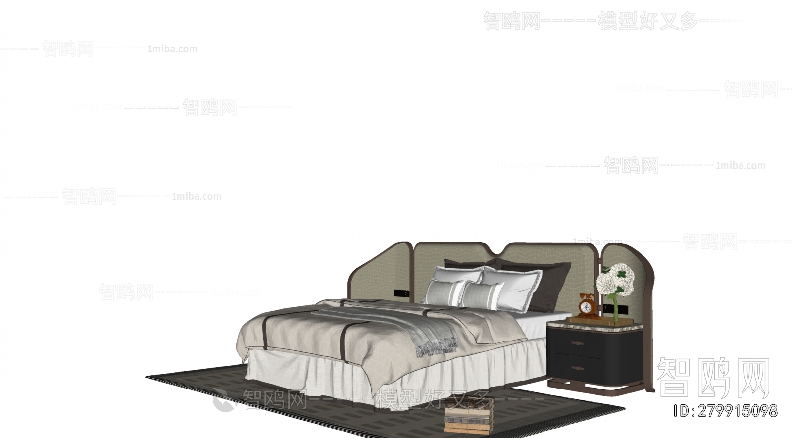 Modern Double Bed
