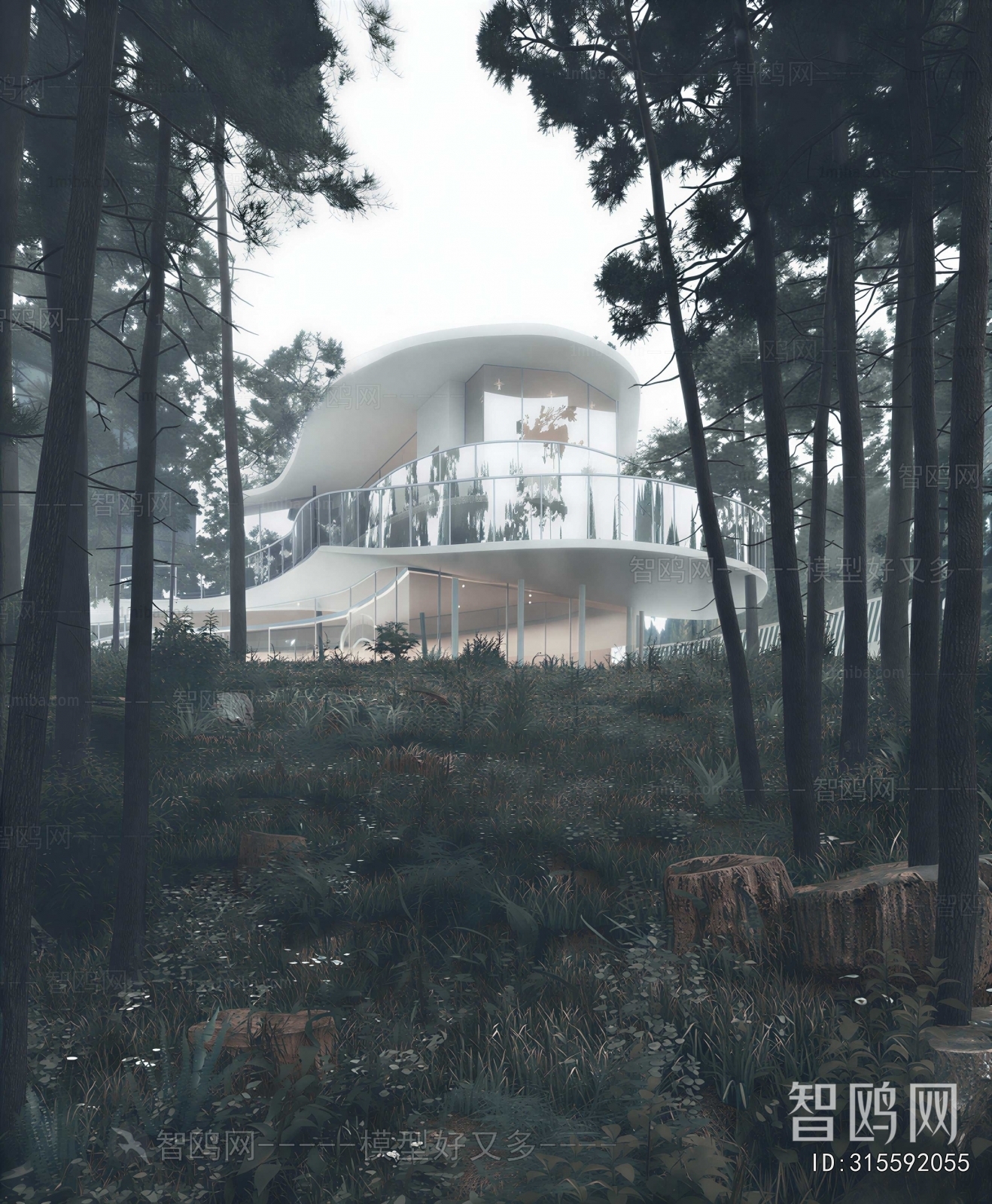 Modern Appearance Of Commercial Building