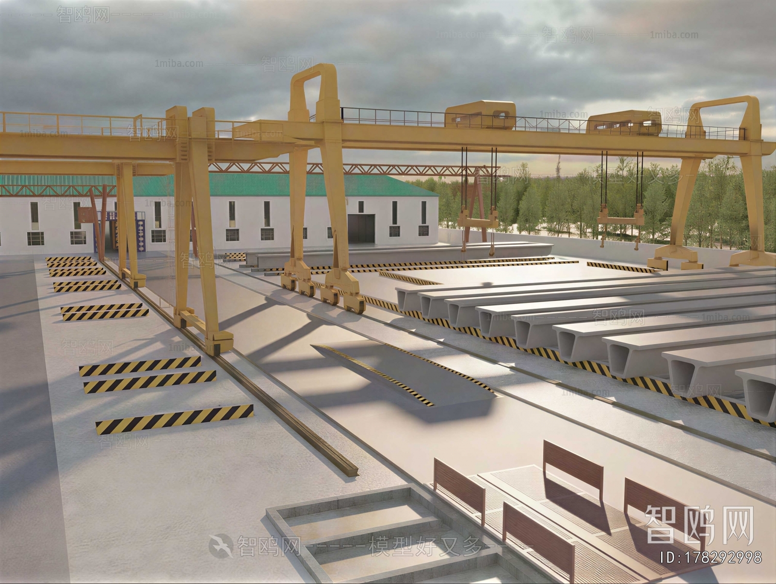 Modern Factory Floor/warehouse