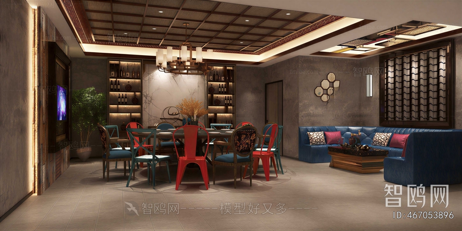 New Chinese Style Restaurant Box