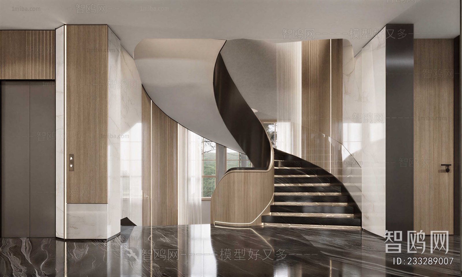 Modern Stairwell