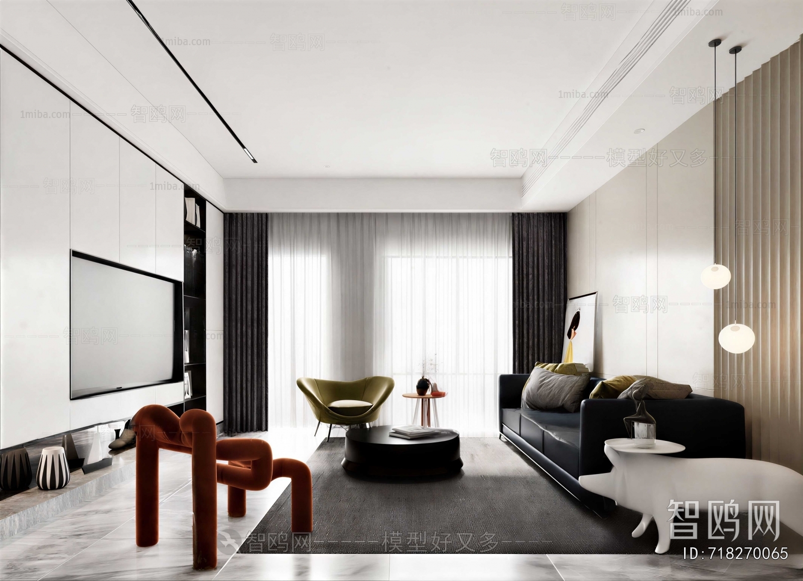 Modern A Living Room