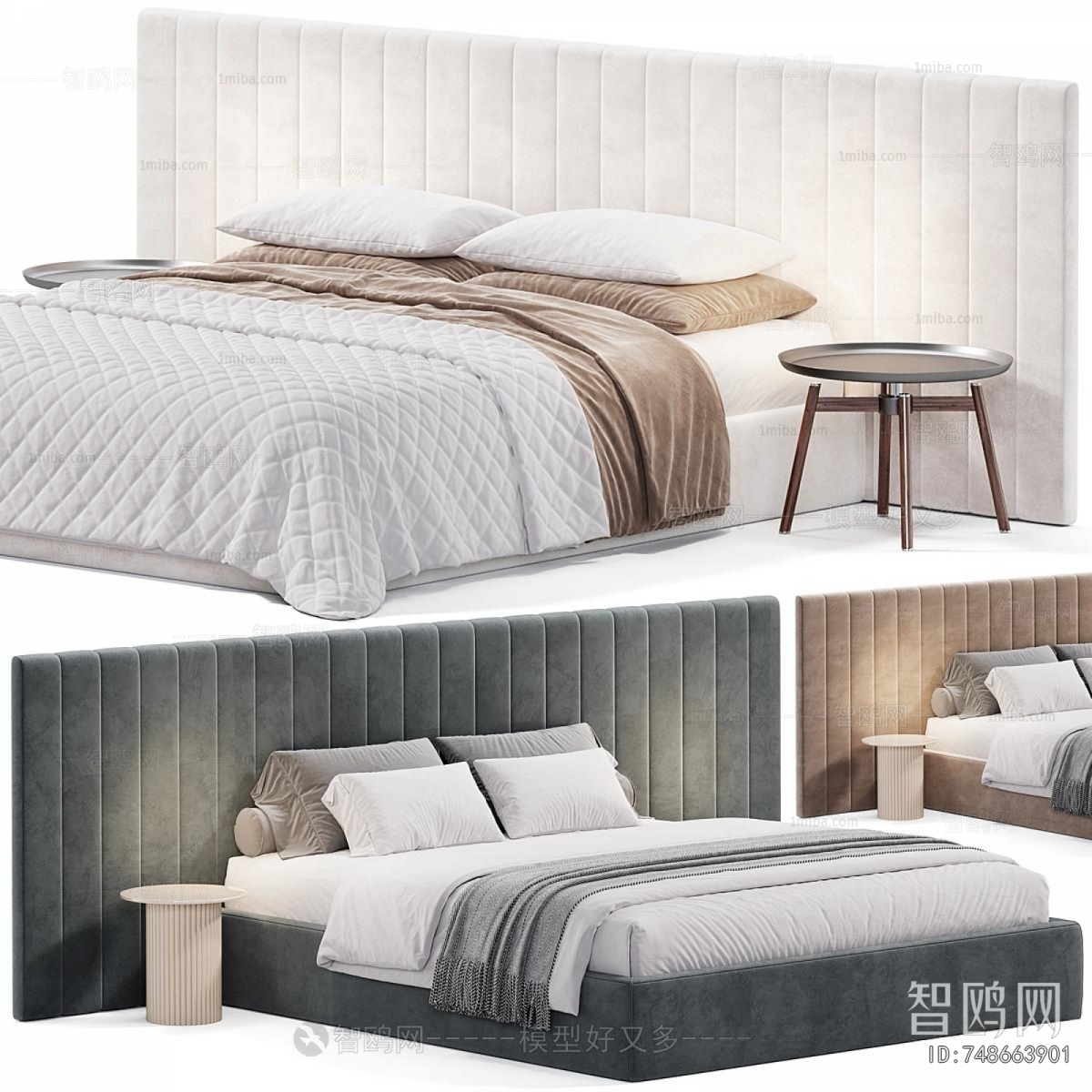 Modern Double Bed