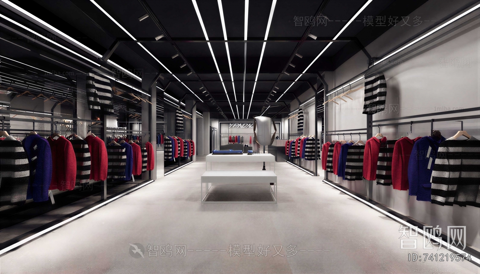 Modern Clothing Store