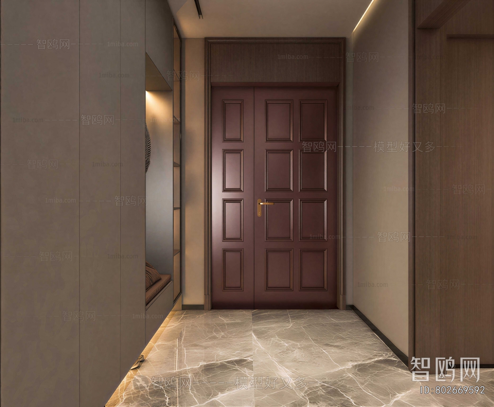 Modern Hallway