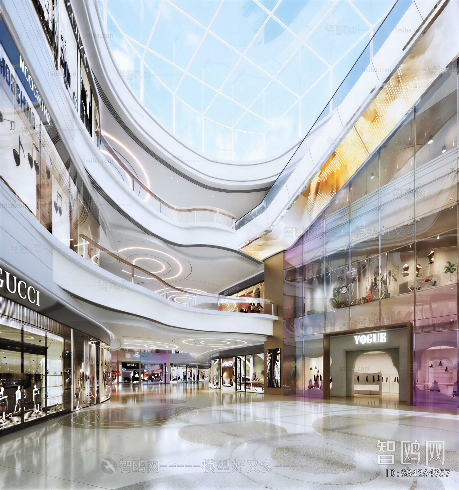 Modern Shopping Mall