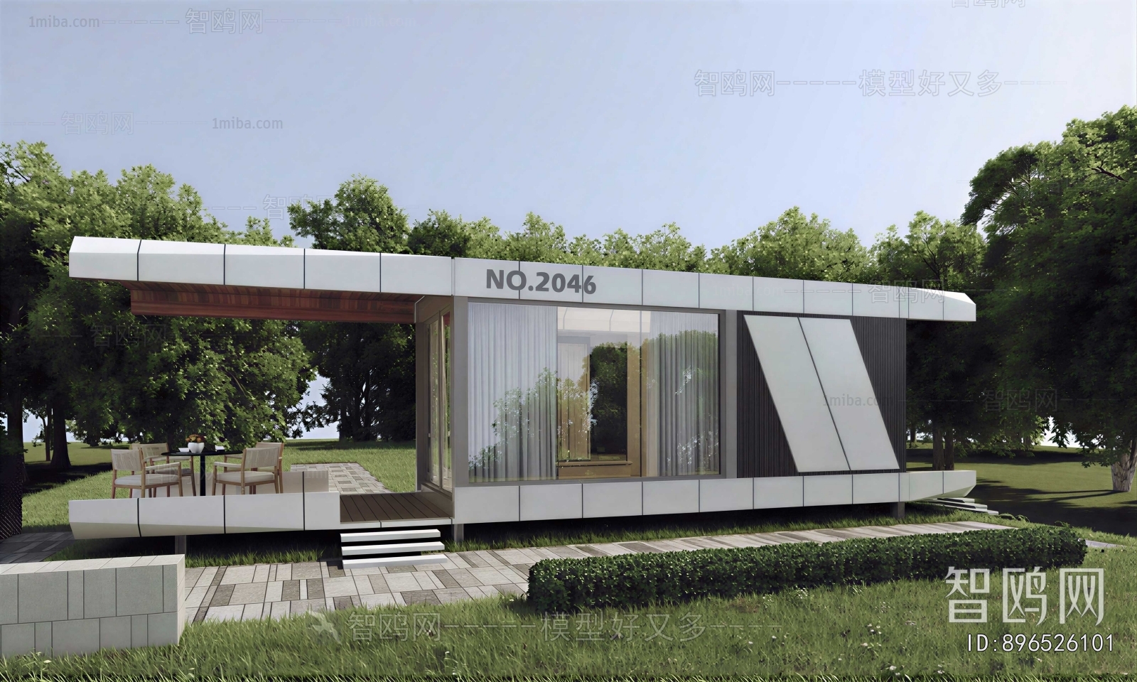 Modern Courtyard/landscape