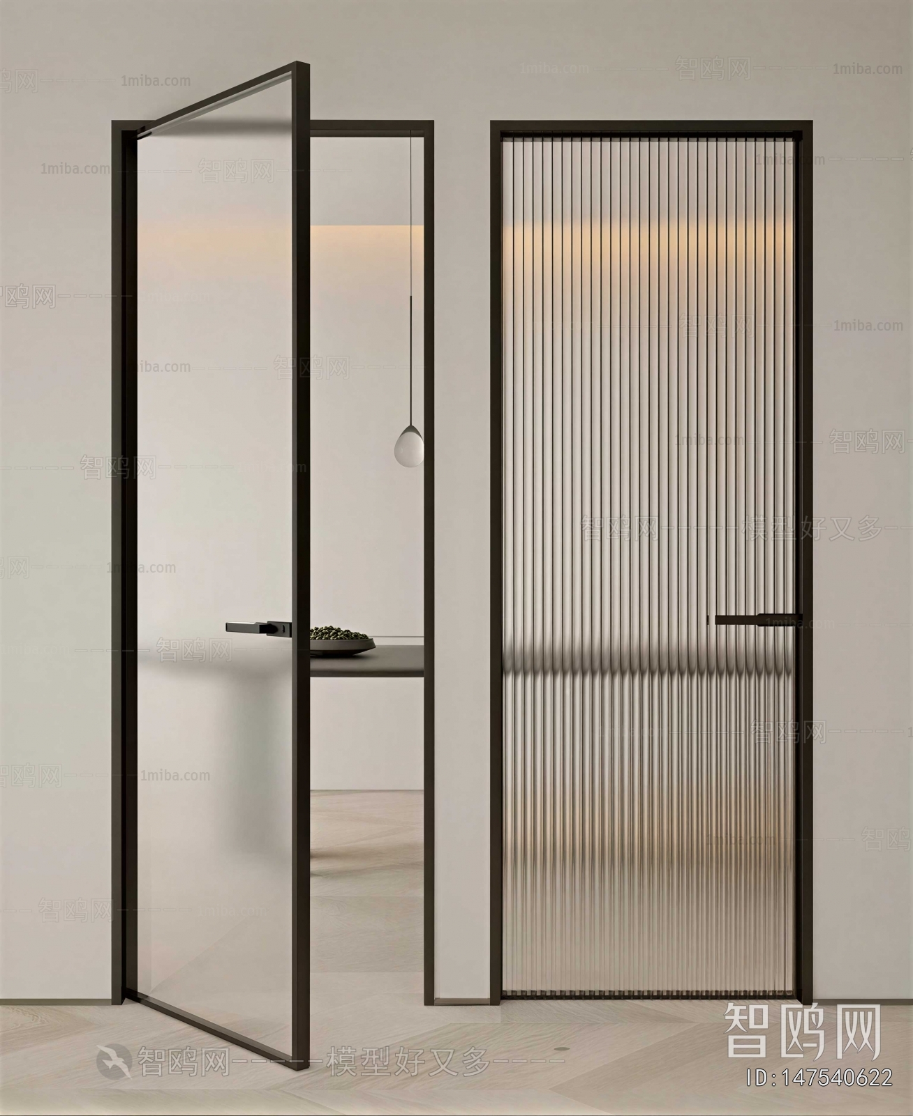 Modern Single Door