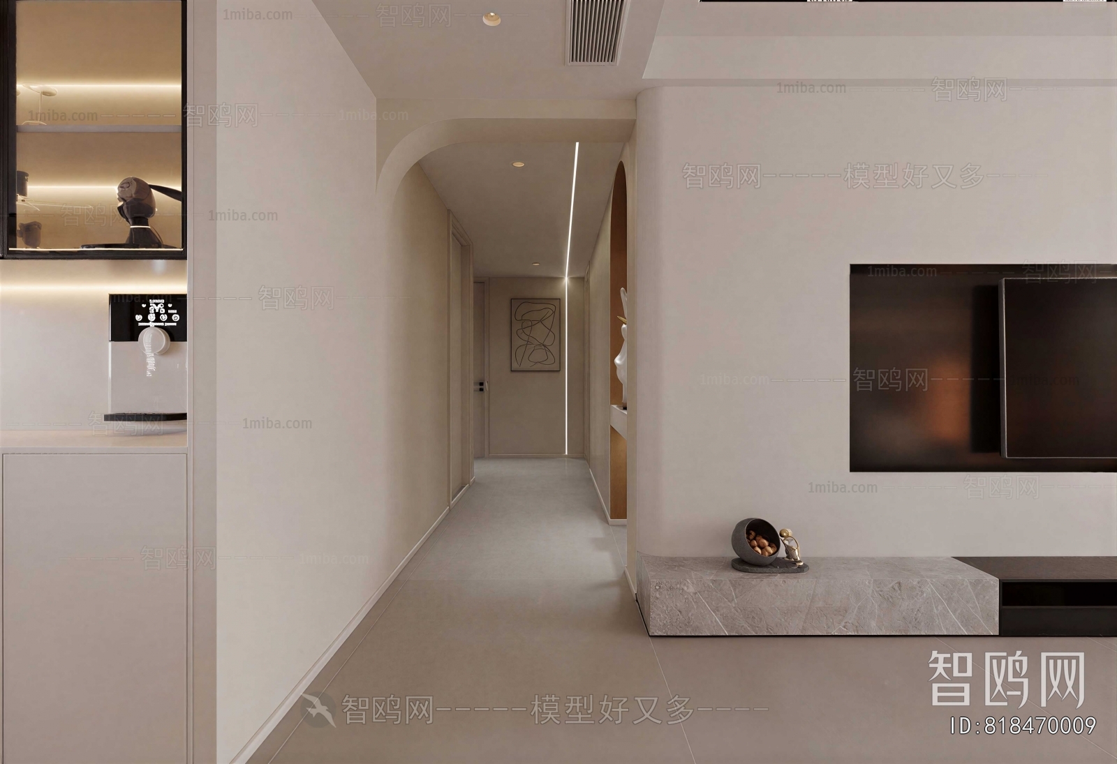 Modern Hallway