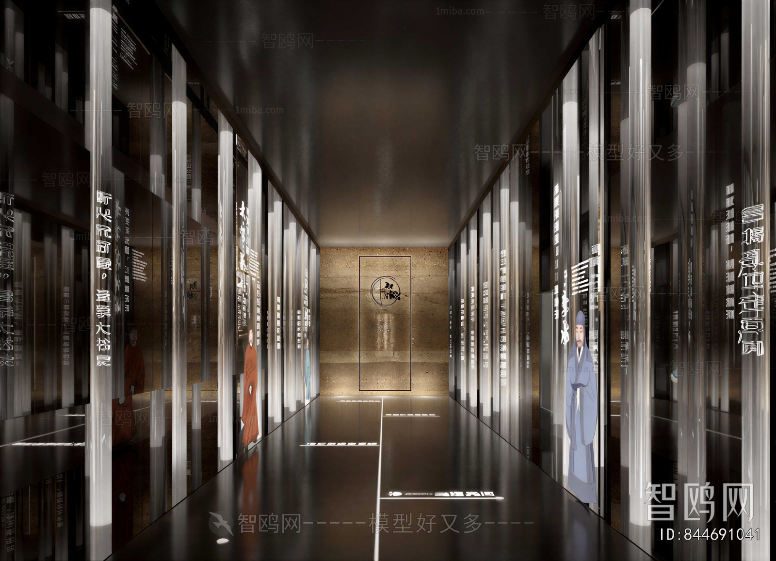 New Chinese Style Exhibition Hall