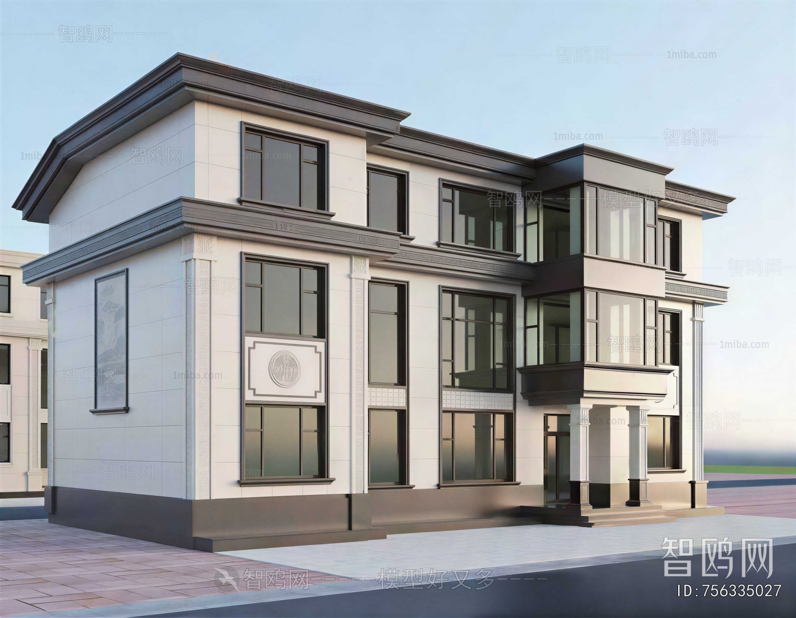 New Chinese Style Detached Villa