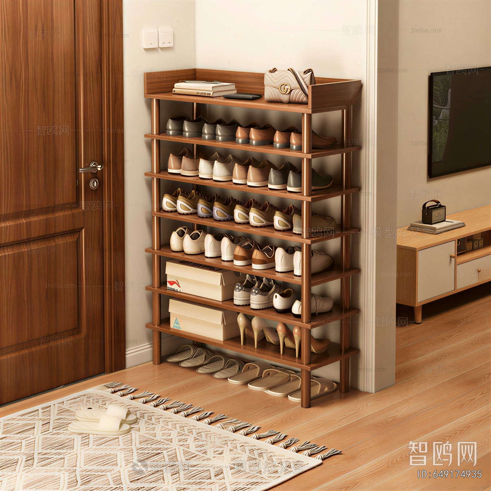 Modern Shoe Cabinet