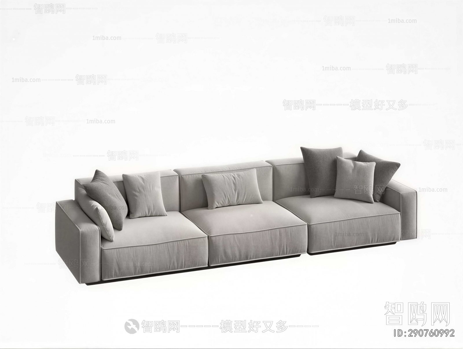Modern Three-seat Sofa