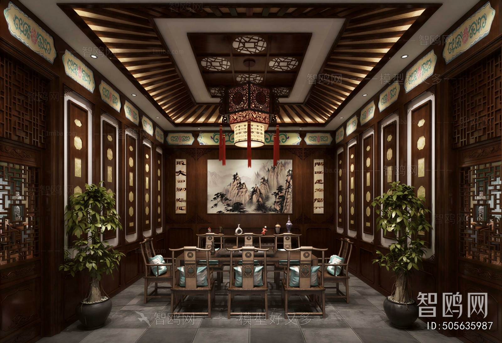 Chinese Style Dining Room