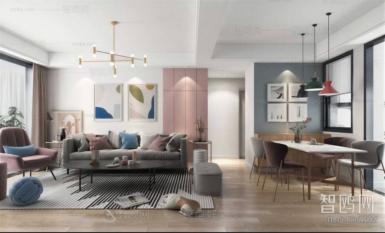 Nordic Style A Living Room