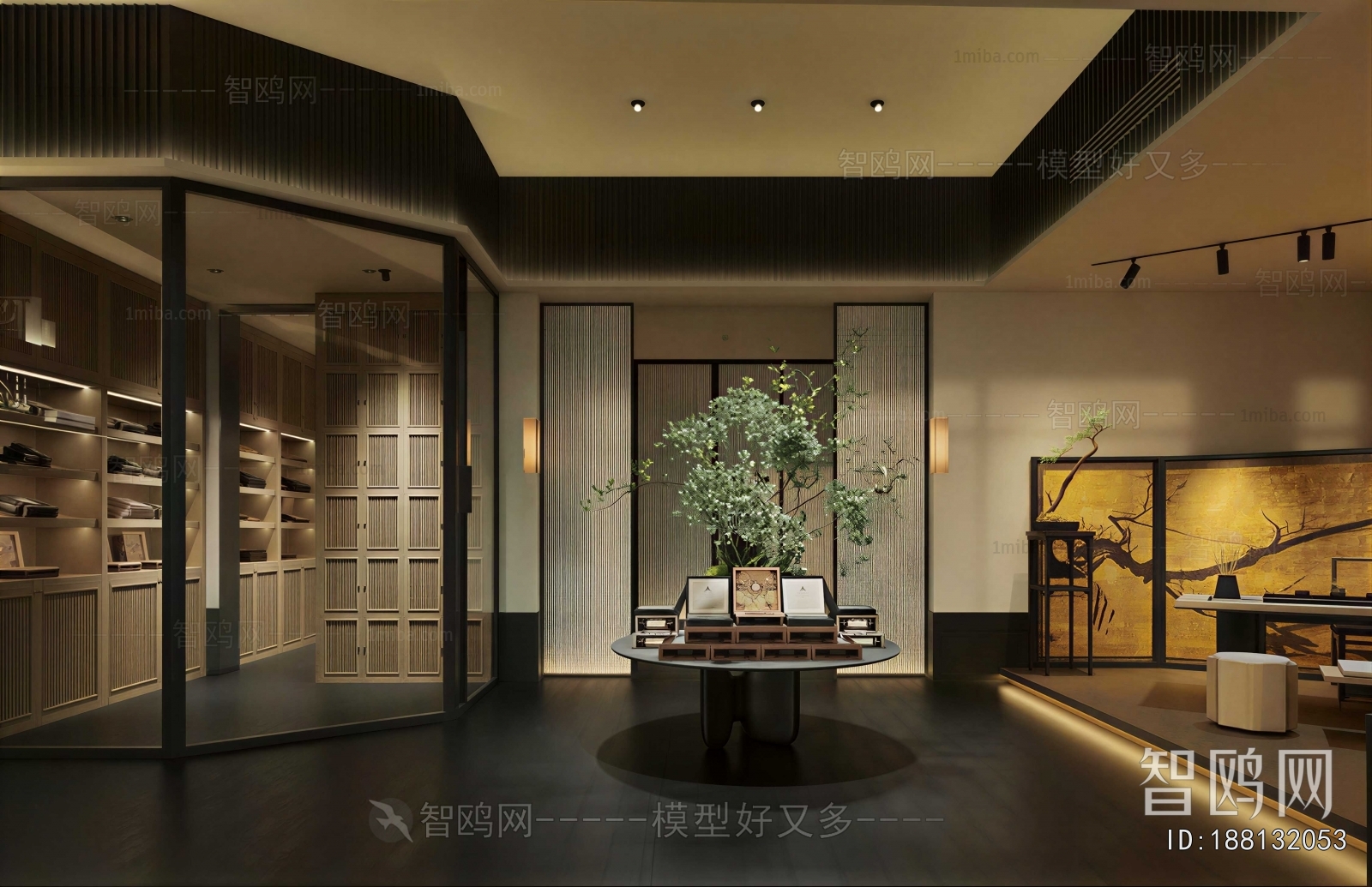 New Chinese Style Exhibition Hall