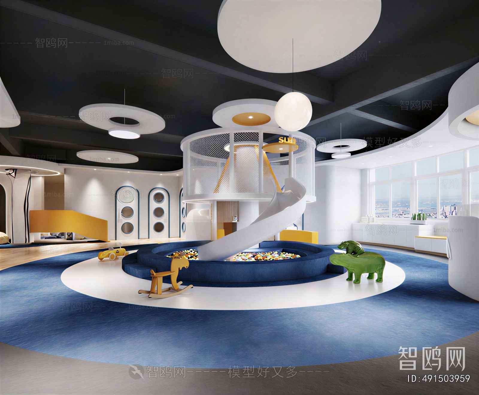 Modern Children's Playroom