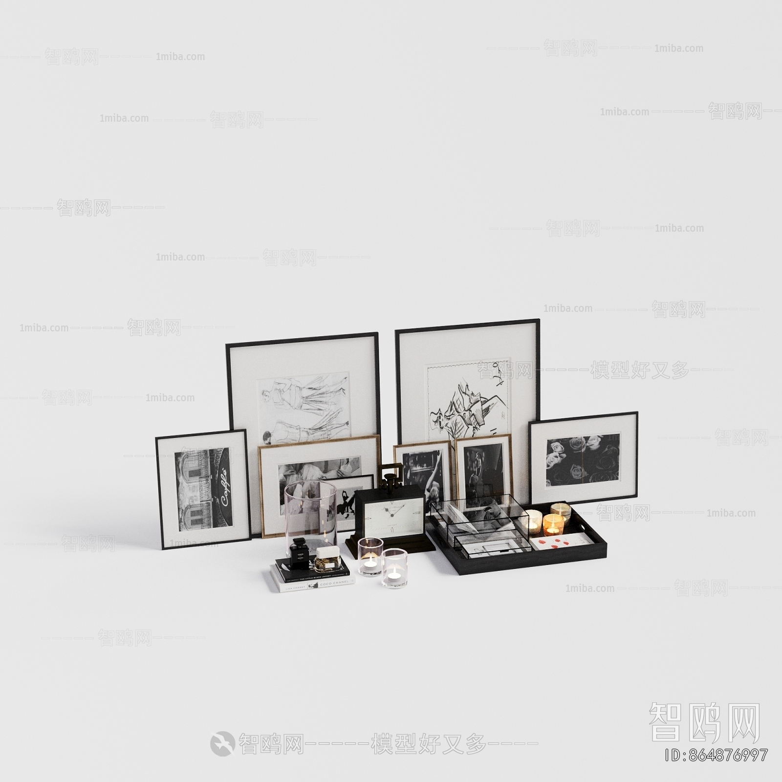Industrial Style Decorative Set