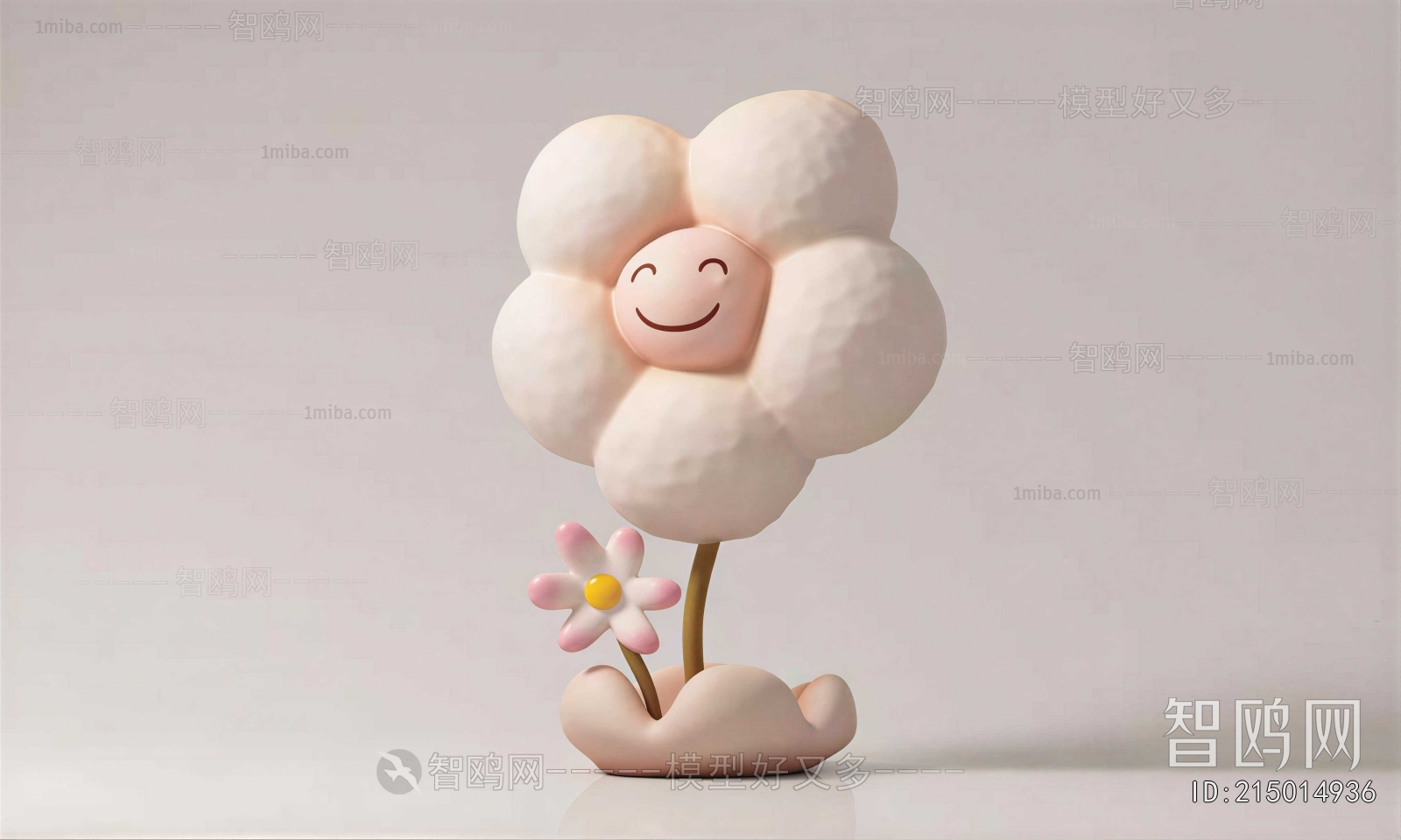 Modern Flowers And Grass