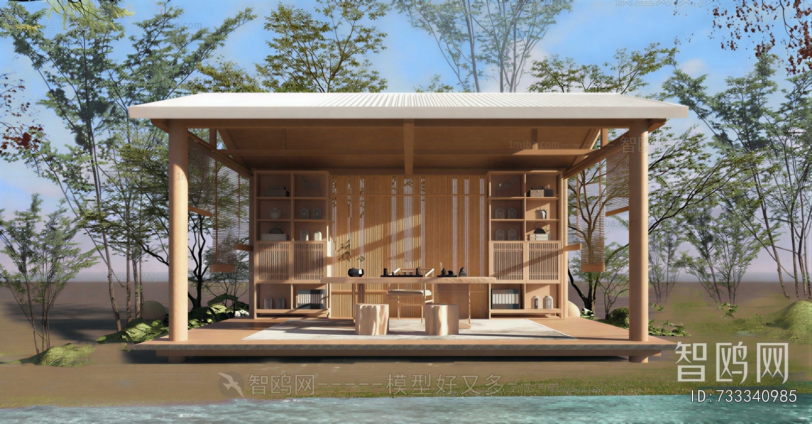 New Chinese Style Pavilion