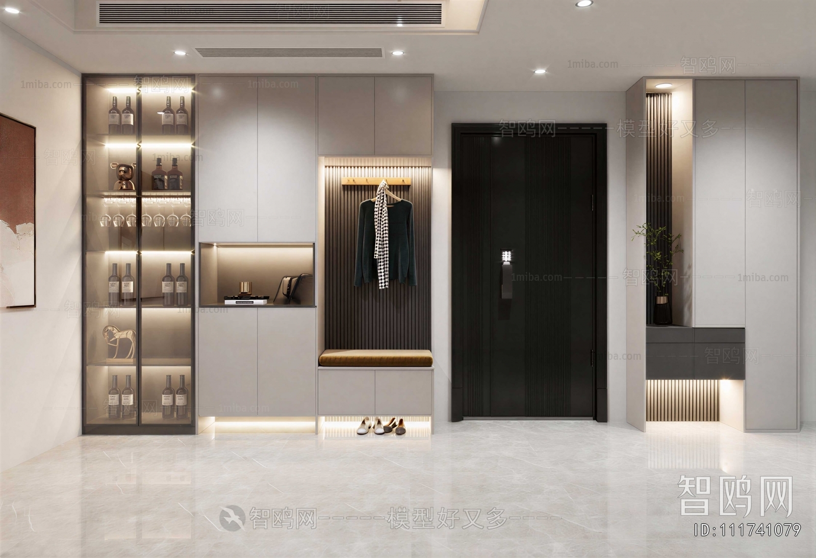 Modern Hallway