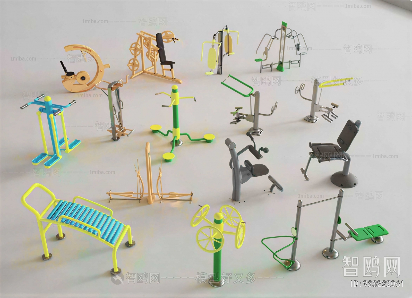 Modern Fitness Equipment