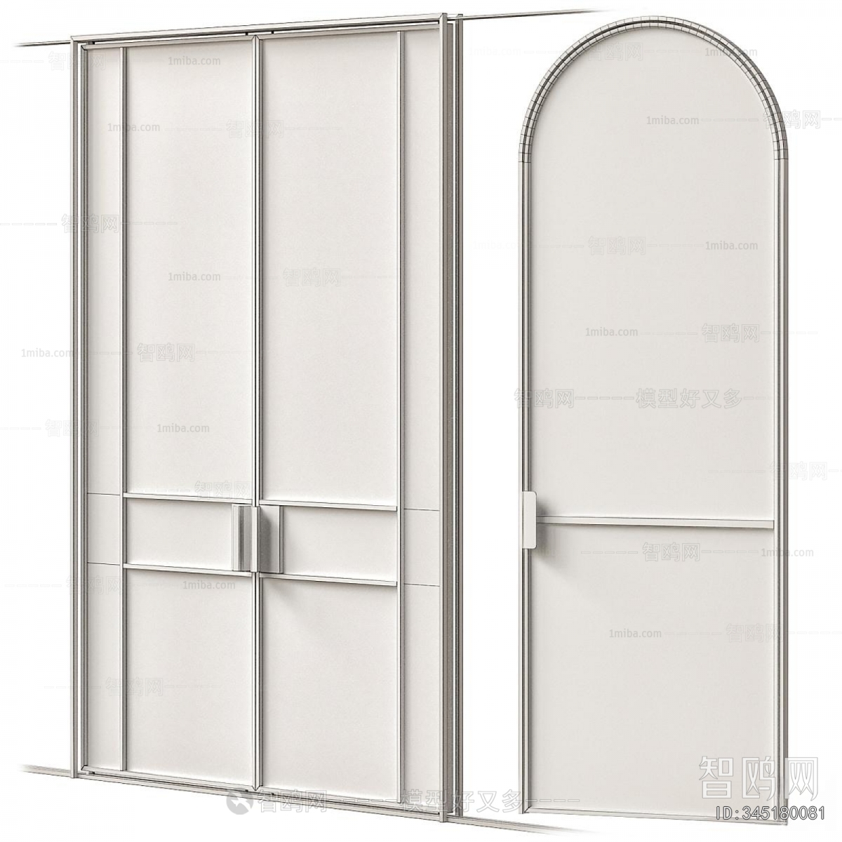 Modern Double Door