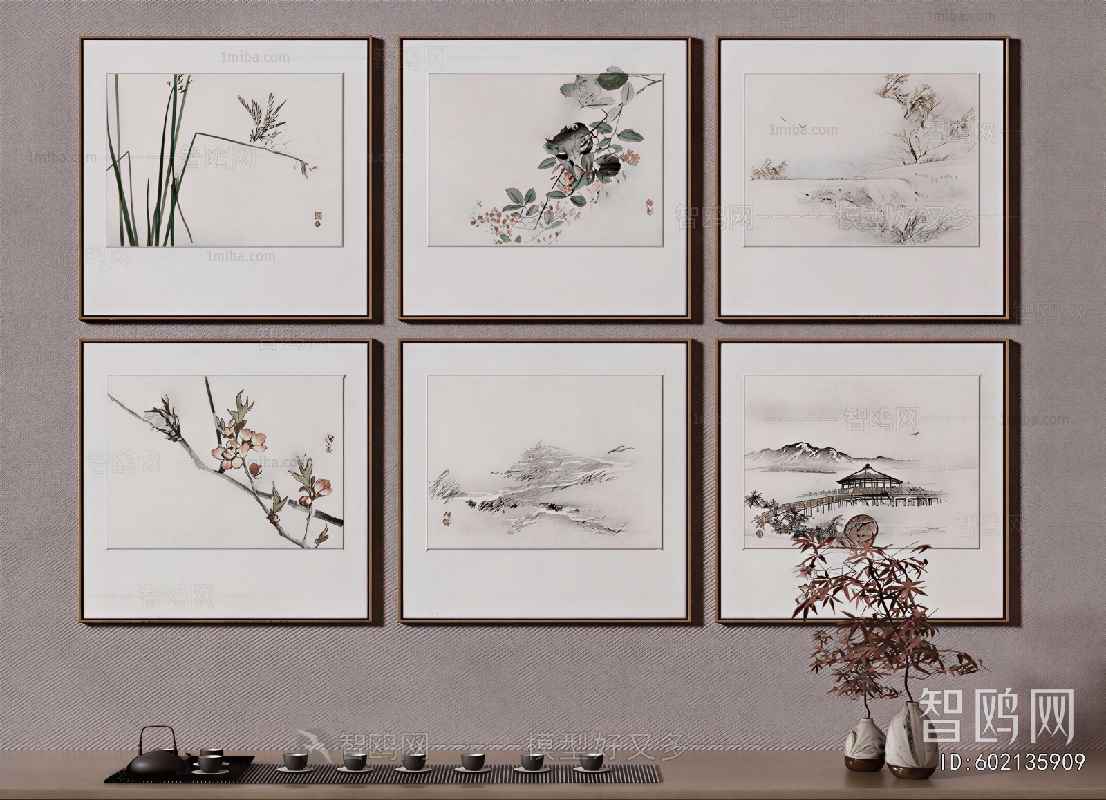 New Chinese Style Painting