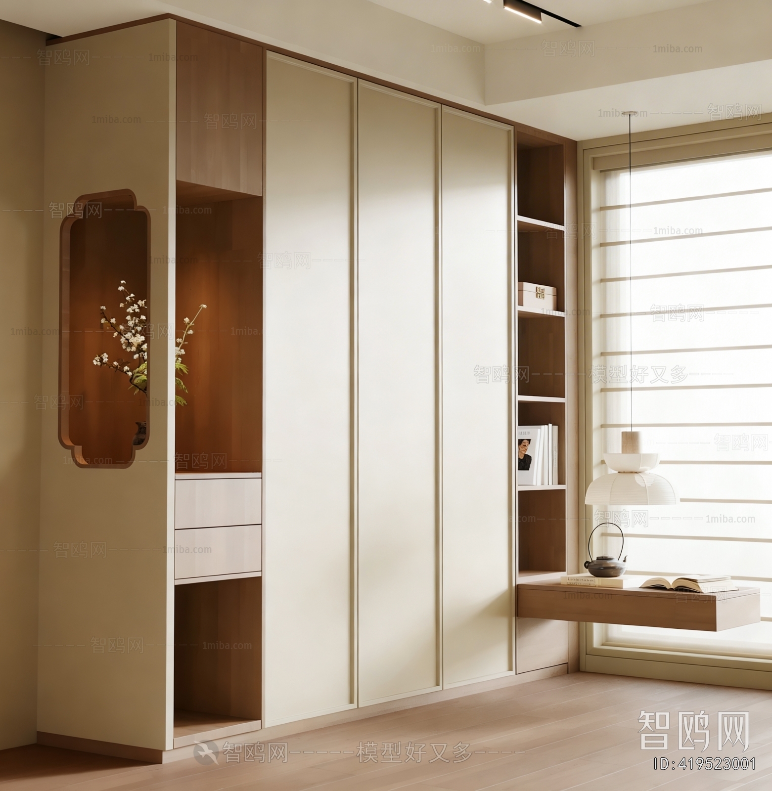 New Chinese Style The Wardrobe