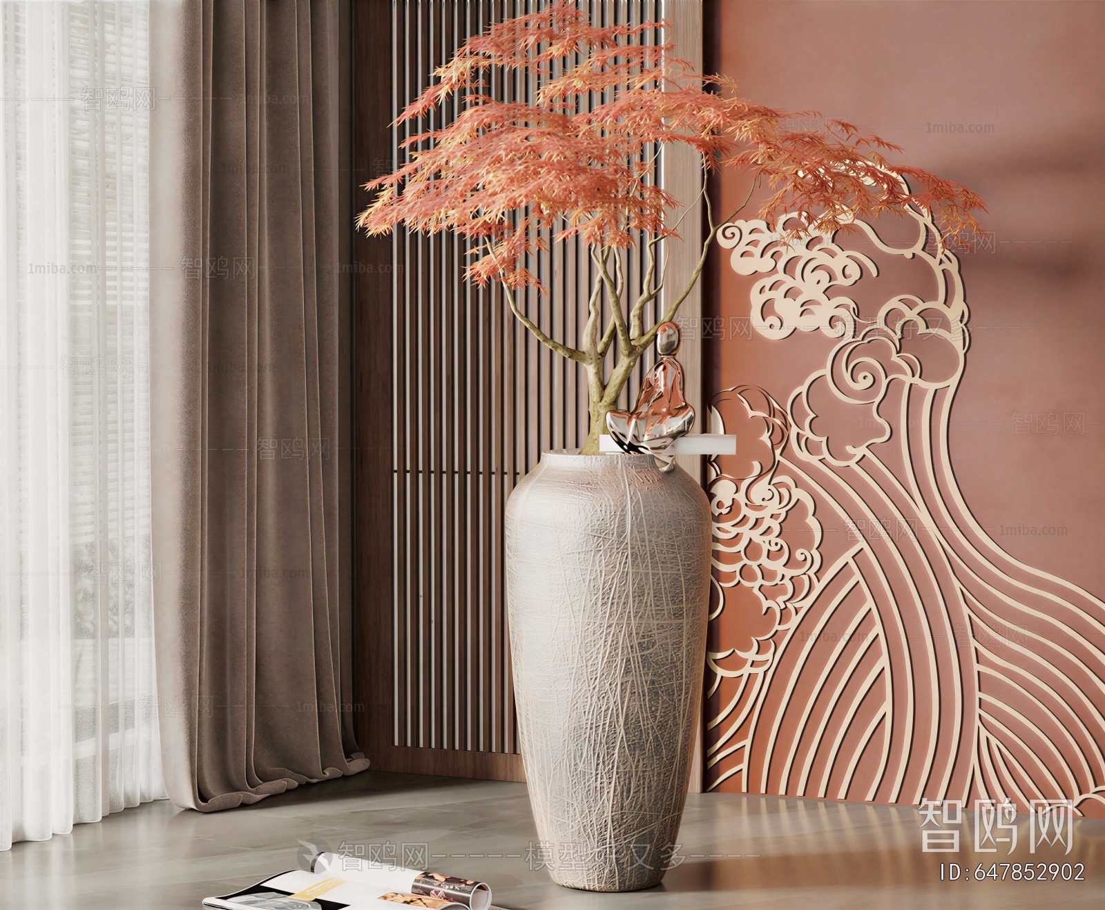 New Chinese Style Flower Arrangement