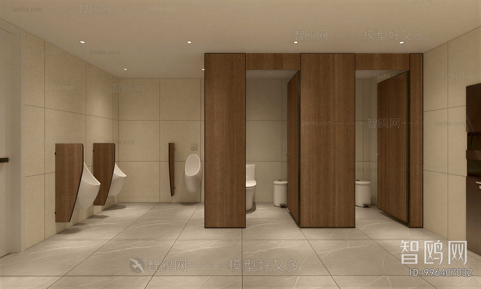 Modern Public Toilet