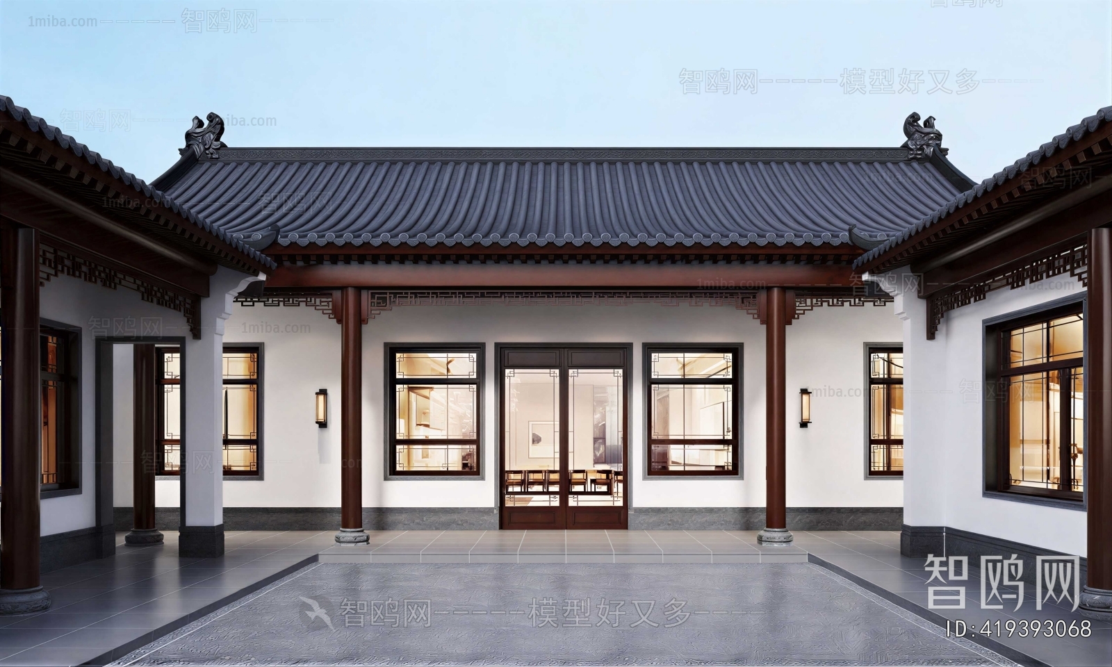Chinese Style Courtyard/landscape