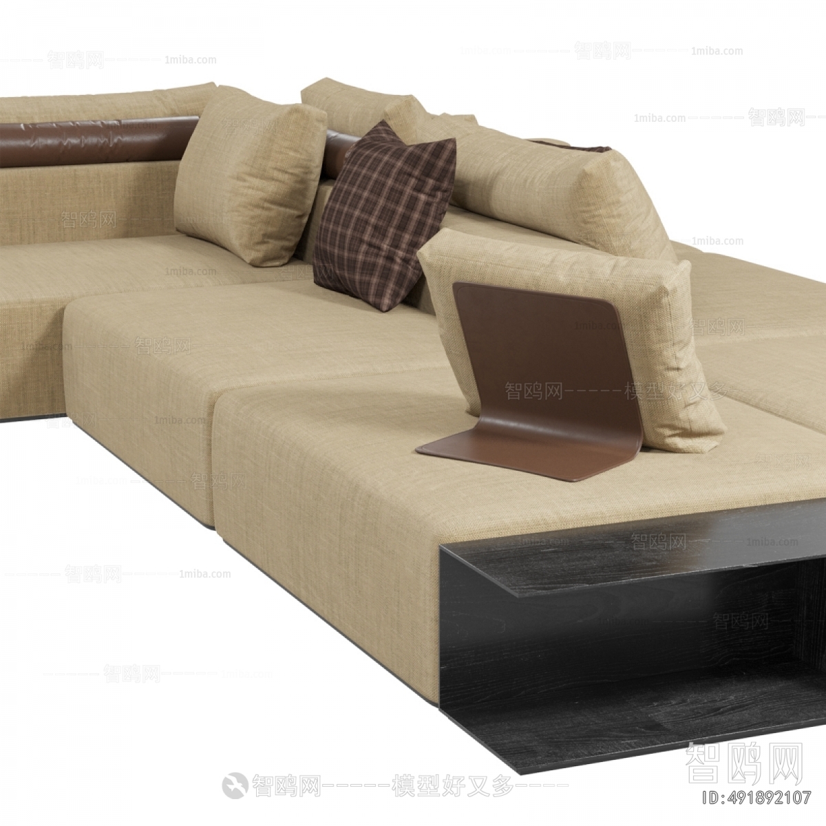 Modern Multi Person Sofa