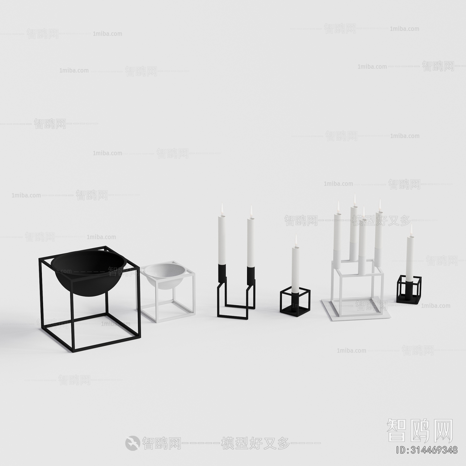 Modern Candles/Candlesticks