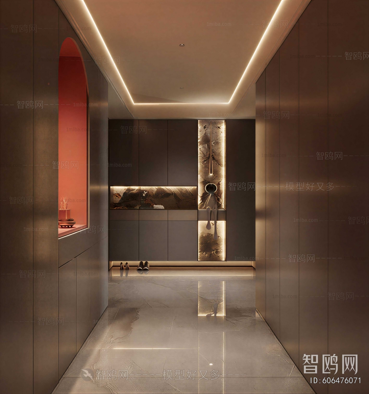 Modern Hallway
