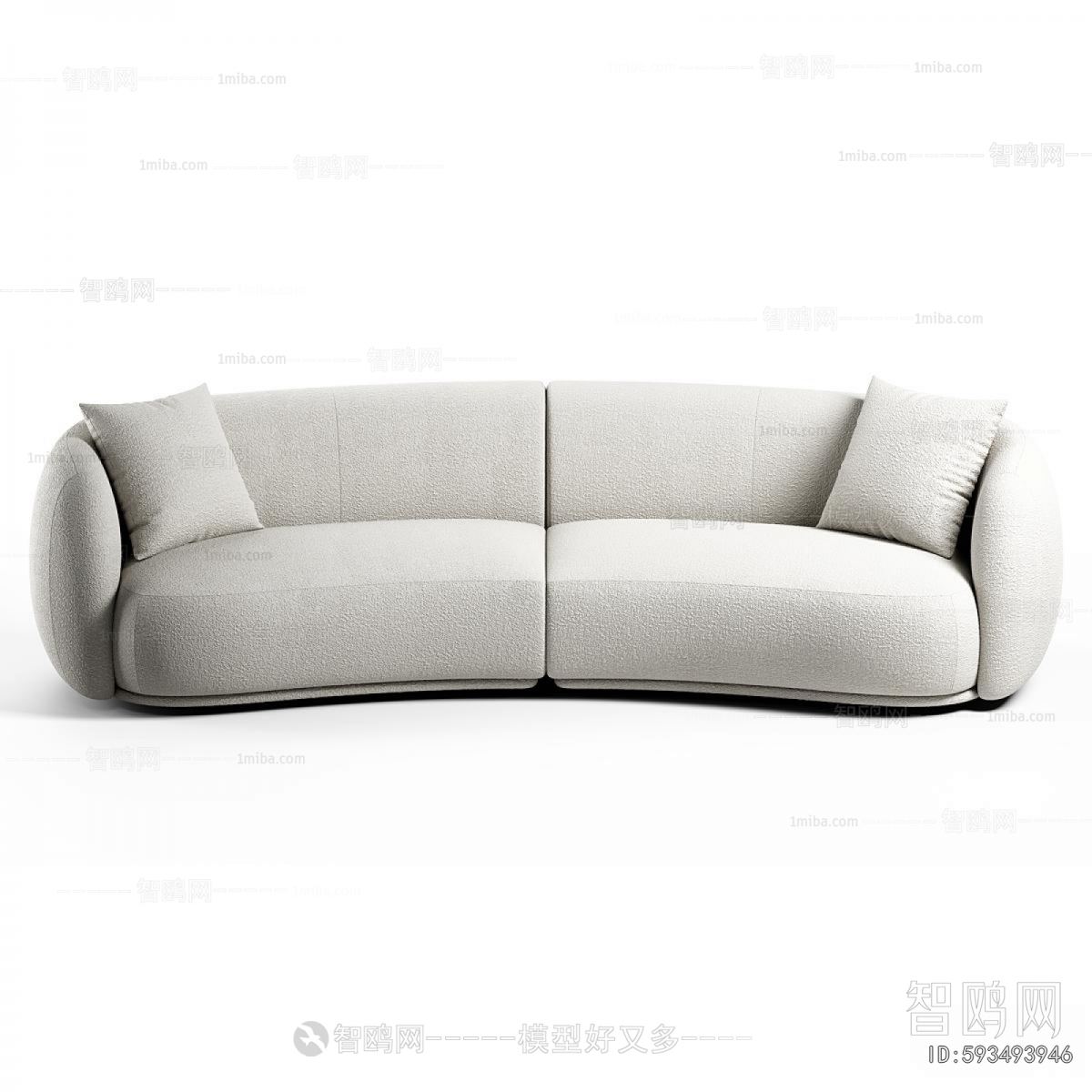 Modern Curved Sofa