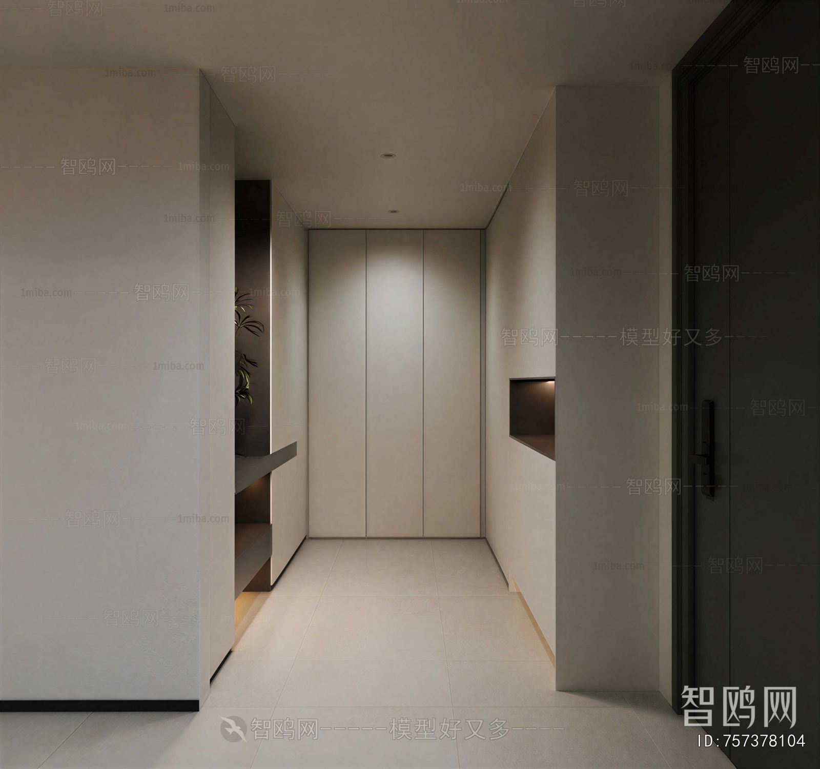 Modern Hallway