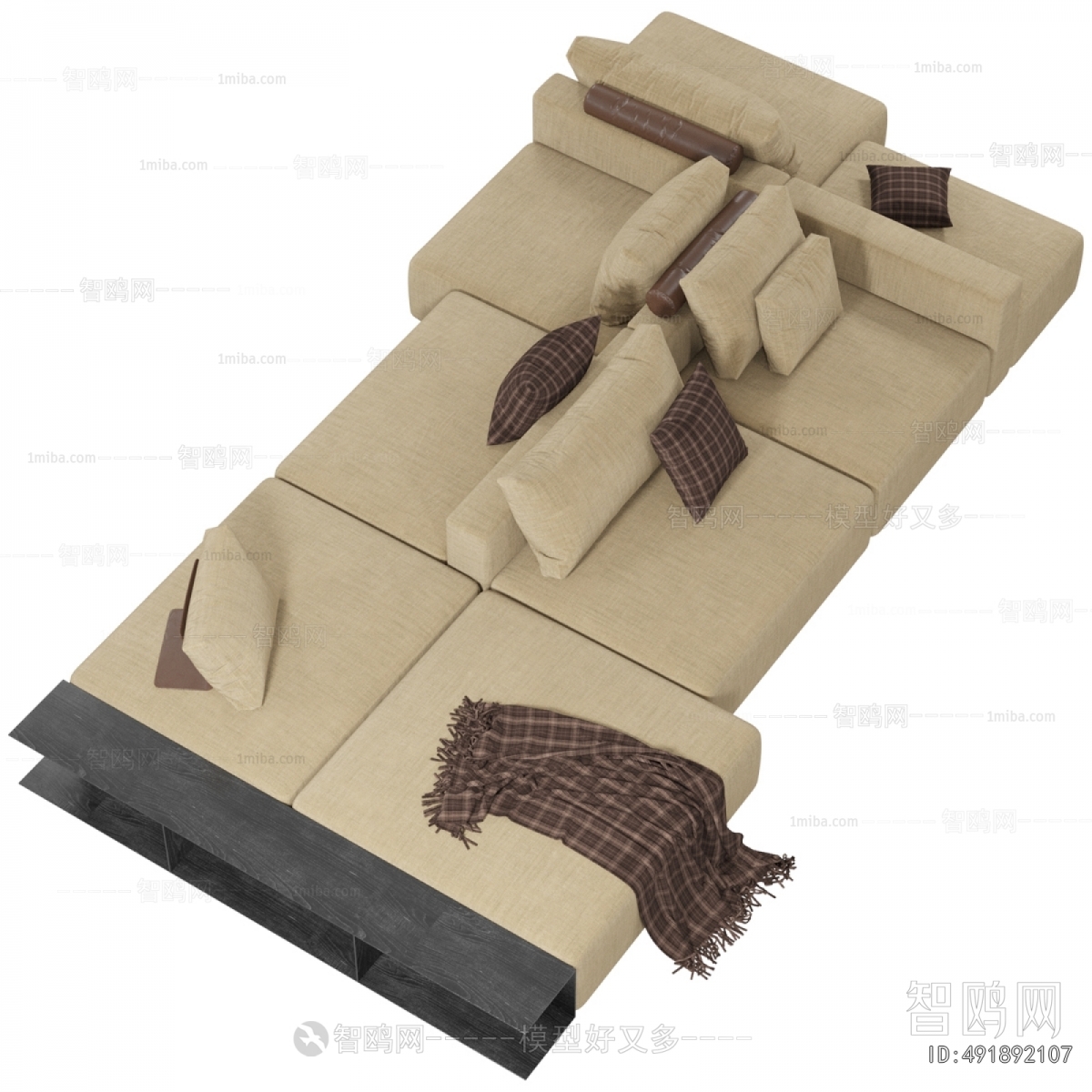 Modern Multi Person Sofa