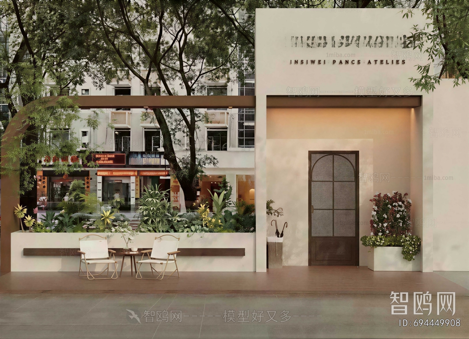 Modern Facade Element