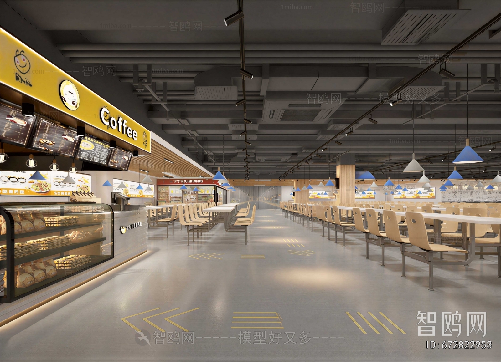 Modern Office Canteen